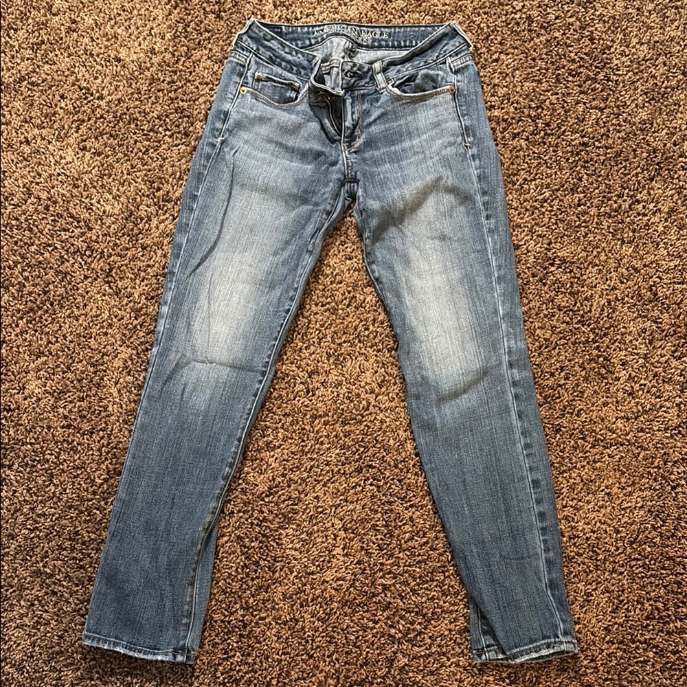 American Eagle Outfitters Blue Skinny Jeans